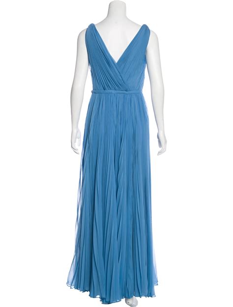 prada gown velvet|Prada pleated dress.